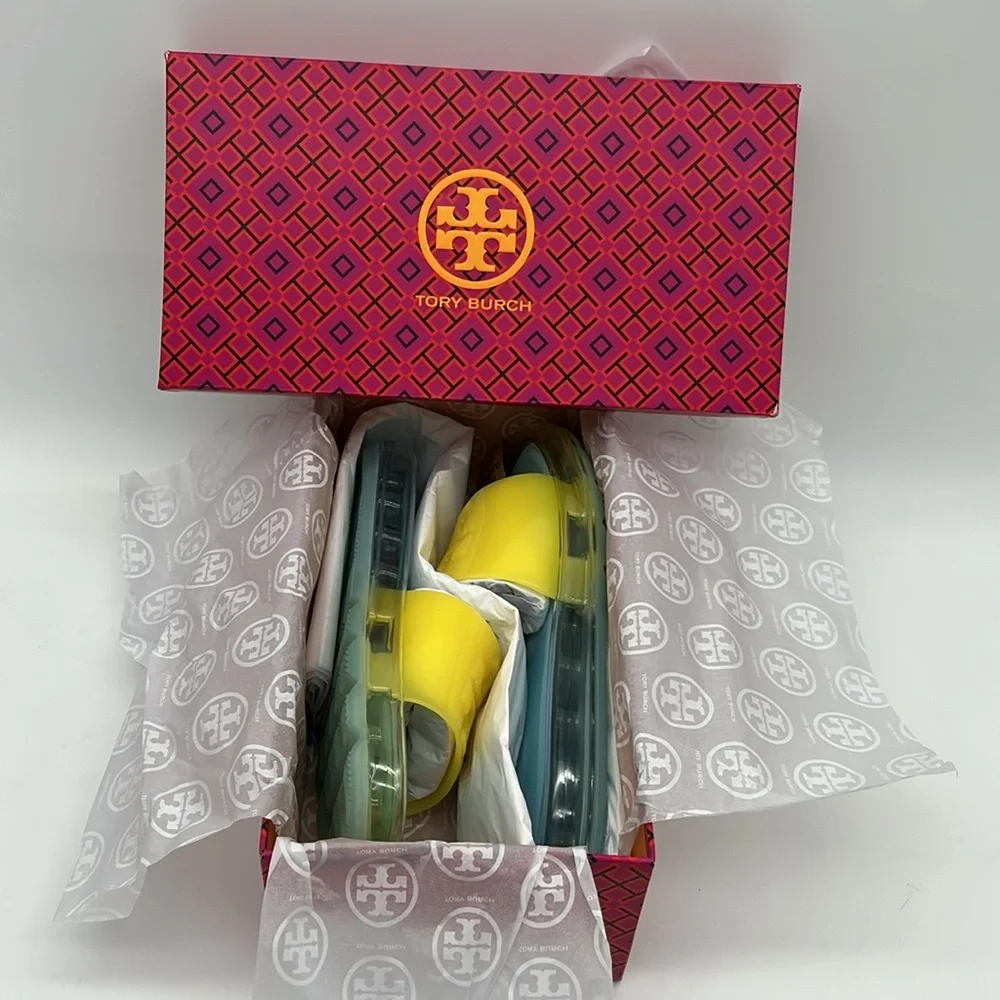 Tory Burch Bubble Jelly Island Blue/Firefly